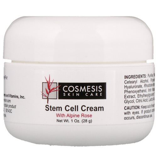 Life Extension, Cosmesis Skin Care, Stem Cell Cream, 1 oz (28 g) فوائد