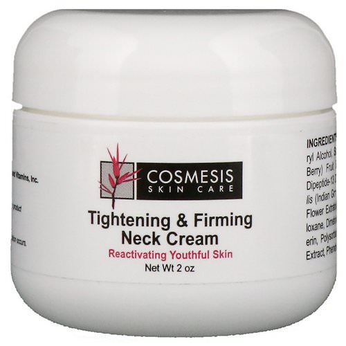 Life Extension, Cosmesis Skin Care, Tightening & Firming Neck Cream, 2 oz فوائد