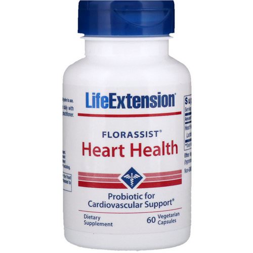 Life Extension, Florassist Heart Health, 60 Vegetarian Capsules فوائد