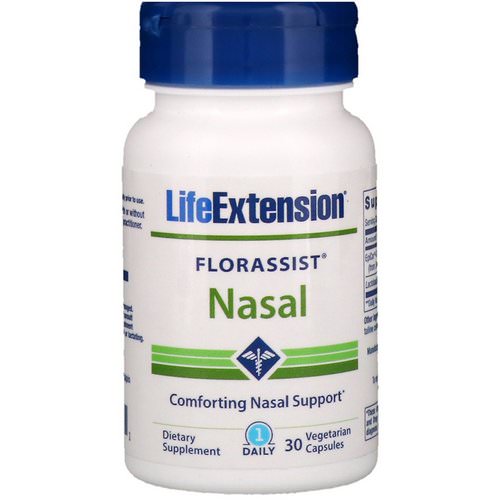 Life Extension, Florassist Nasal, 30 Vegetarian Capsules فوائد