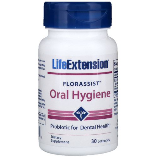 Life Extension, Florassist Oral Hygiene, 30 Lozenges فوائد