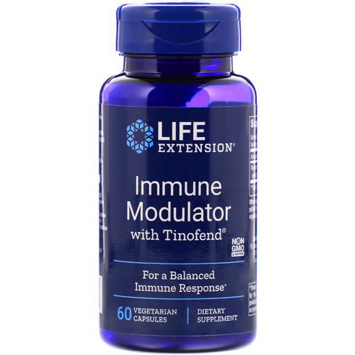 Life Extension, Immune Modulator with Tinofend, 60 Vegetarian Capsules فوائد