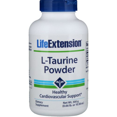 Life Extension, L-Taurine Powder, 10.58 oz (300 g) فوائد