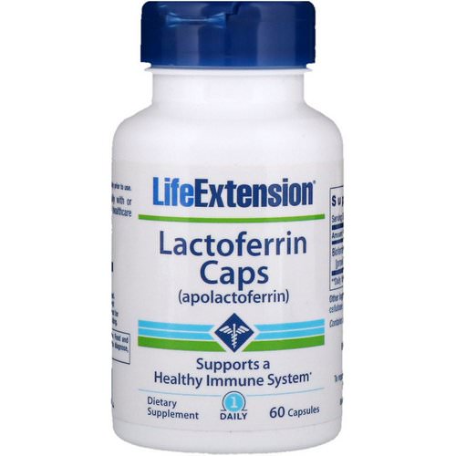 Life Extension, Lactoferrin Caps, 60 Capsules فوائد