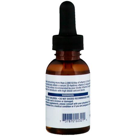 Life Extension, Liquid Vitamin D3, Mint Flavor, 2000 IU, 1 fl oz (29.57 ml):D3 Cholecalciferol, فيتامين D