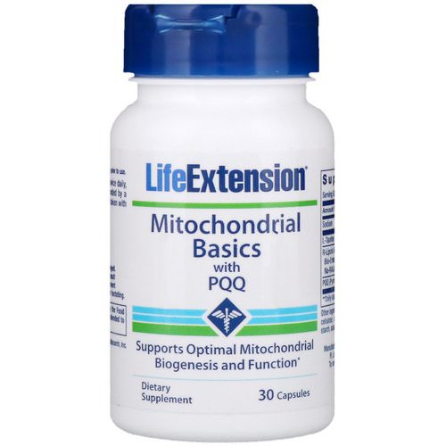 Life Extension, Mitochondrial Basics with PQQ, 30 Capsules فوائد