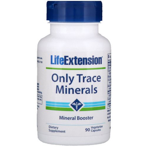 Life Extension, Only Trace Minerals, 90 Vegetarian Capsules فوائد