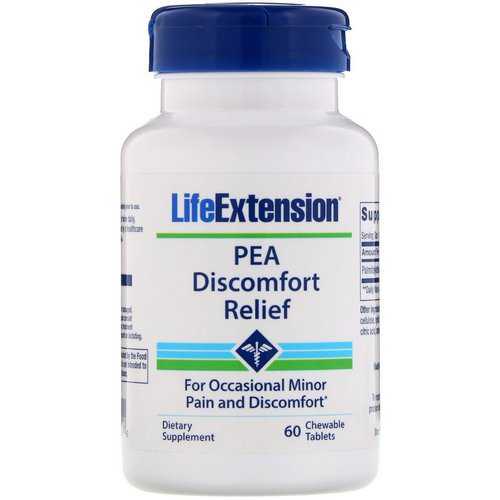 Life Extension, PEA Discomfort Relief, 60 Chewable Tablets فوائد