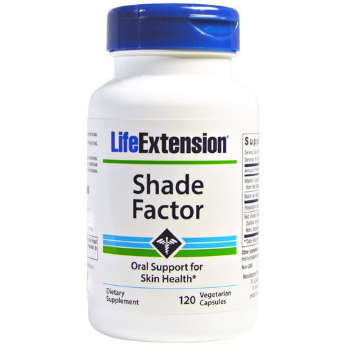 Life Extension, Shade Factor, 120 Veggie Caps فوائد