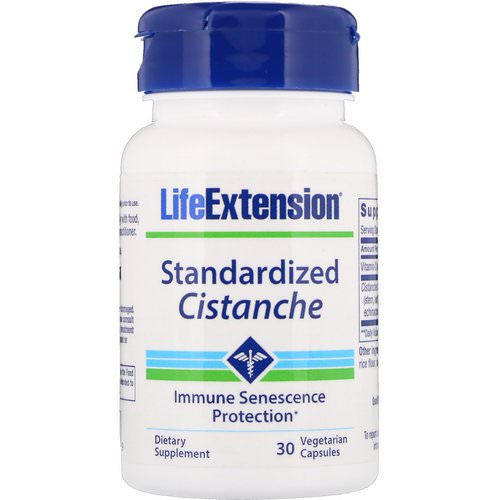 Life Extension, Standardized Cistanche, 30 Vegetarian Capsules فوائد