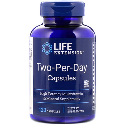 Life Extension, Two-Per-Day Capsules, 120 Capsules فوائد