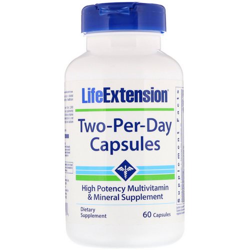 Life Extension, Two-Per-Day Capsules, 60 Capsules فوائد