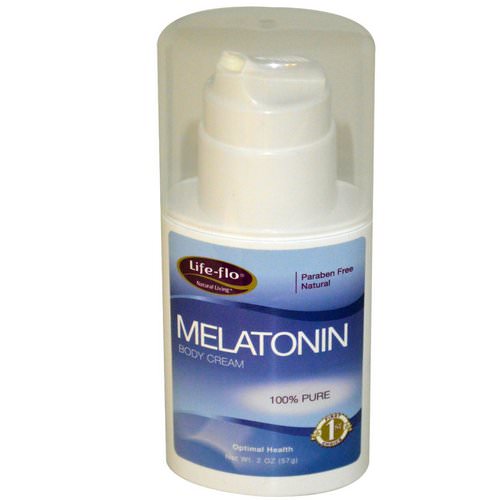 Life-flo, Melatonin Body Cream, 2 oz (57 g) فوائد