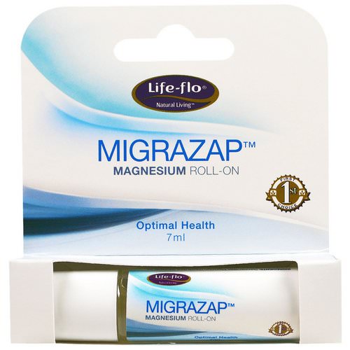 Life-flo, Migrazap Magnesium Roll-On, 7 ml فوائد