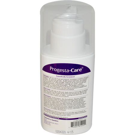 Life-flo, Progesta-Care, Body Cream, 4 oz (113.4 g):منتجات هرم,ن البر,جستر,ن, صحة المرأة