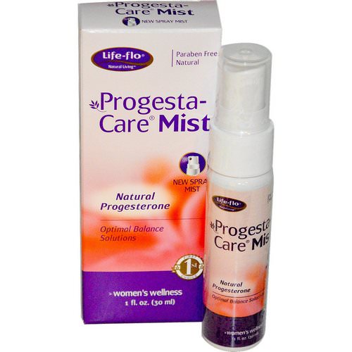 Life-flo, Progesta-Care Mist, Natural Progesterone, 1 fl oz (30 ml) فوائد