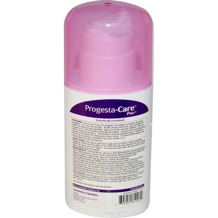Life-flo, Progesta-Care Plus, Body Cream, 4 oz (113.4 g):منتجات هرم,ن البر,جستر,ن, صحة المرأة