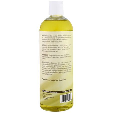 Life-flo, Pure Grapeseed Oil, 16 fl oz (473 ml):العنب, زي,ت التدليك