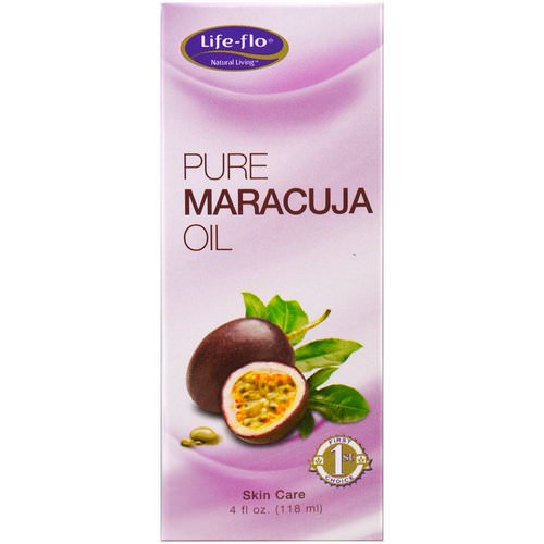 Life-flo, Pure Maracuja Oil, 4 fl oz (118 ml) فوائد