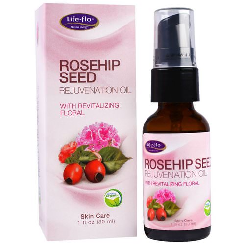Life-flo, Rosehip Seed Rejuvenation Oil with Revitalizing Floral, 1 fl oz (30 ml) فوائد