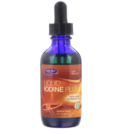 Life-flo Iodine - الي,د ,المعادن ,المكملات الغذائية