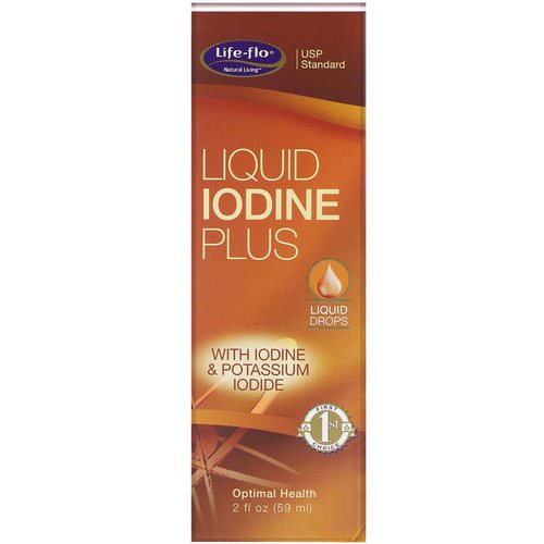 Life-flo, Liquid Iodine Plus, 2 fl oz (59 ml) فوائد