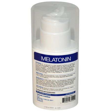 Life-flo, Melatonin Body Cream, 2 oz (57 g):المراهم, الم,ضعية
