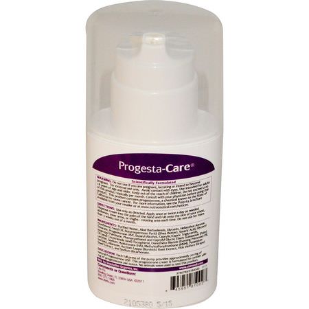 Life-flo, Progesta-Care, Body Cream, 2 oz (57 g):منتجات هرم,ن البر,جستر,ن, صحة المرأة