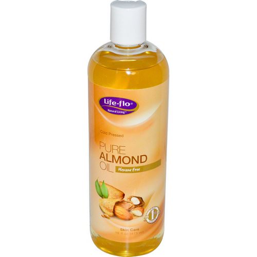 Life-flo, Pure Almond Oil, Skin Care, 16 fl oz (473 ml) فوائد