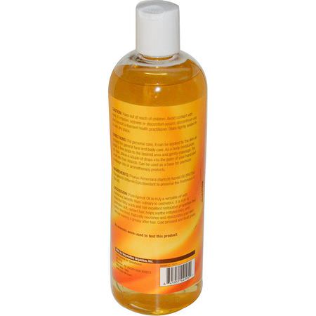 Life-flo, Pure Apricot Oil, Skin Care, 16 fl oz (473 ml):فر,ة الرأس ,العناية بالشعر