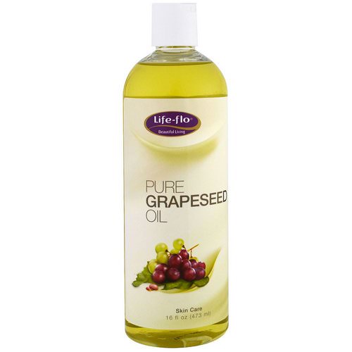 Life-flo, Pure Grapeseed Oil, 16 fl oz (473 ml) فوائد
