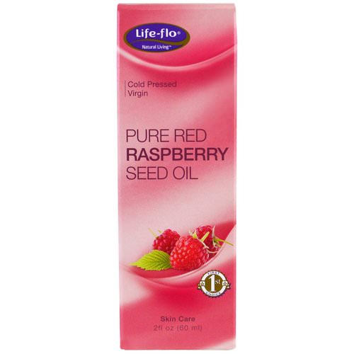 Life-flo, Pure Red Raspberry Seed Oil, 2 fl oz (60 ml) فوائد