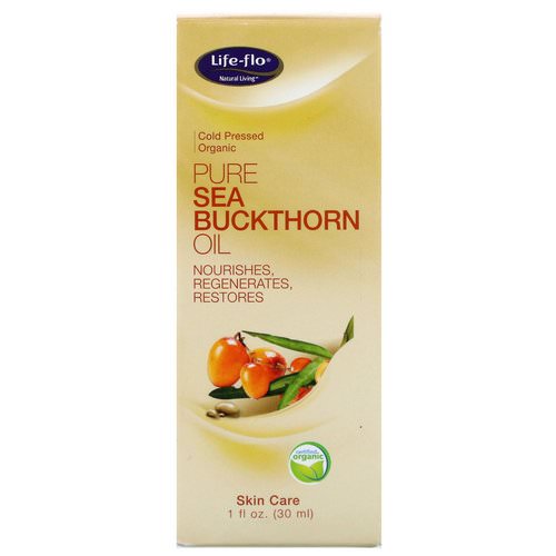 Life-flo, Pure Sea Buckthorn Oil, 1 fl oz (30 ml) فوائد