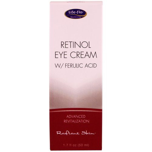 Life-flo, Retinol Eye Cream with Ferulic Acid, 1.7 fl oz (50 ml) فوائد