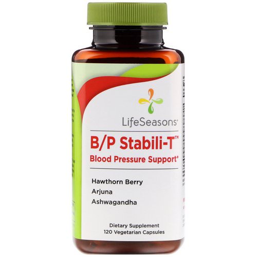 LifeSeasons, B/P Stabili-T Blood Pressure Support, 120 Vegetarian Capsules فوائد