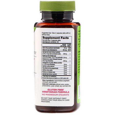 LifeSeasons, Adrenal-T, Adrenal Support, 60 Vegetarian Capsules:Adrenal, المكملات الغذائية