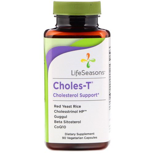 LifeSeasons, Choles-T, Cholesterol Support, 90 Vegetarian Capsules فوائد