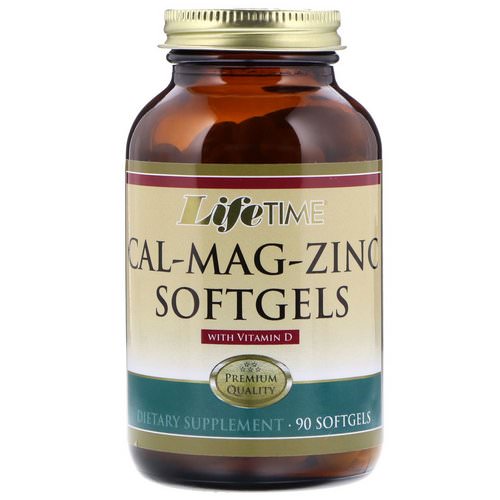 LifeTime Vitamins, Cal-Mag-Zinc with Vitamin D, 90 Softgels فوائد