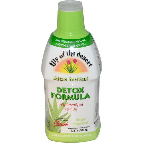 Lily of the Desert, Aloe Herbal, Detox Formula, 32 fl oz (960 ml) فوائد