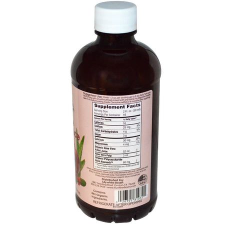 Lily of the Desert, Cran Apple Aloe Vera Juice, 32 fl oz (946 ml):الأل,ة فيرا, الهضم