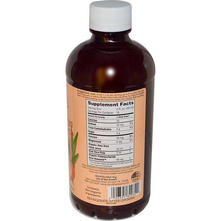 Lily of the Desert, Orange Papaya Aloe Vera Juice, 32 fl oz (946 ml):الأل,ة فيرا, الهضم