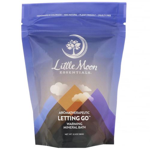 Little Moon Essentials, Letting Go, Warming Mineral Bath, 13.5 oz (383 g) فوائد