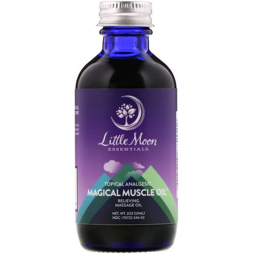 Little Moon Essentials, Magical Muscle Oil, Relieving Massage Oil, 2 oz (59 ml) فوائد