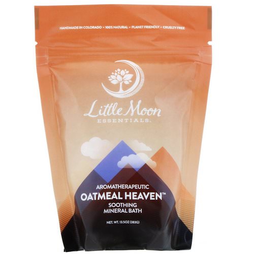 Little Moon Essentials, Oatmeal Heaven, Soothing Mineral Bath, 13.5 oz (383 g) فوائد
