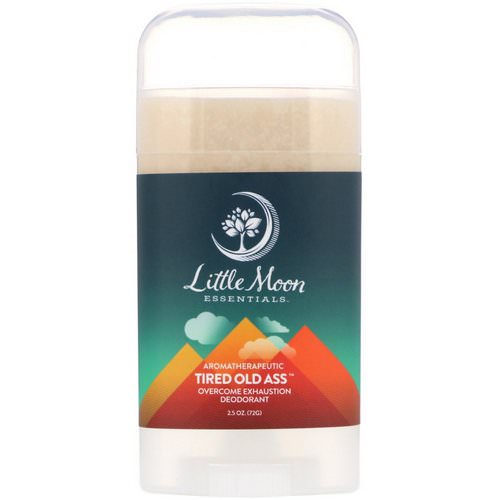 Little Moon Essentials, Tired Old Ass, Overcome Exhaustion Deodorant, 2.5 oz (72 g) فوائد