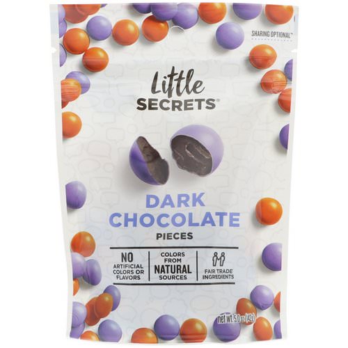 Little Secrets, Dark Chocolate Pieces, 5 oz (142 g) فوائد