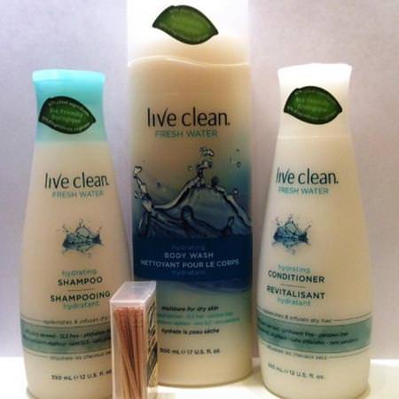 Live Clean Shampoo - شامب, عناية بالشعر, باث