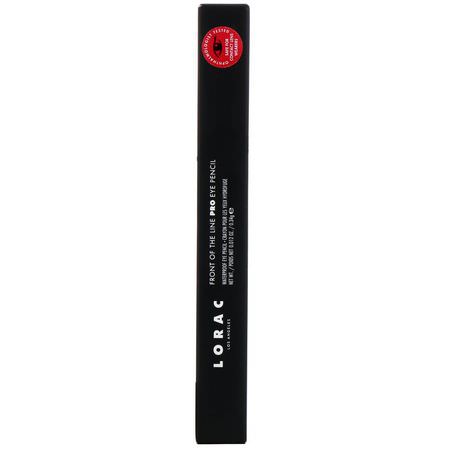Lorac, Front of the Line, Pro Eye Pencil, Dark Brown, 0.012 oz (0.34 g):كحل, عيون