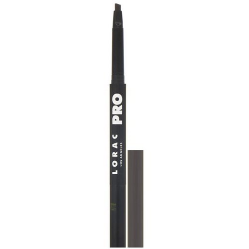Lorac, Pro Precision Brow Pencil, Dark Cool Brown, 0.005 oz (0.16 g) فوائد
