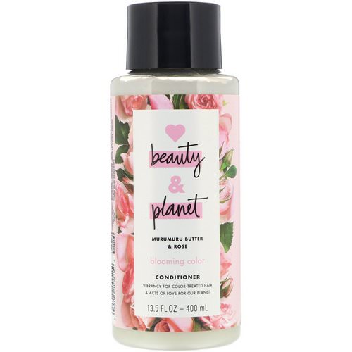 Love Beauty and Planet, Blooming Color Conditioner, Murumuru Butter & Rose, 13.5 fl oz (400 ml) فوائد